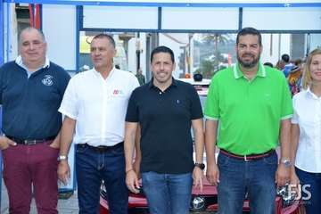 San Juan, escenario de la protocolaria ceremonia de salida del Rallye de Telde (Foto Francisco Javier Santana)